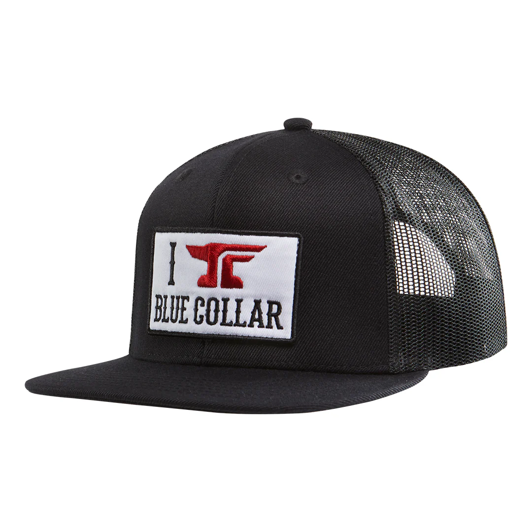 I Anvil Blue Collar Trucker Hat